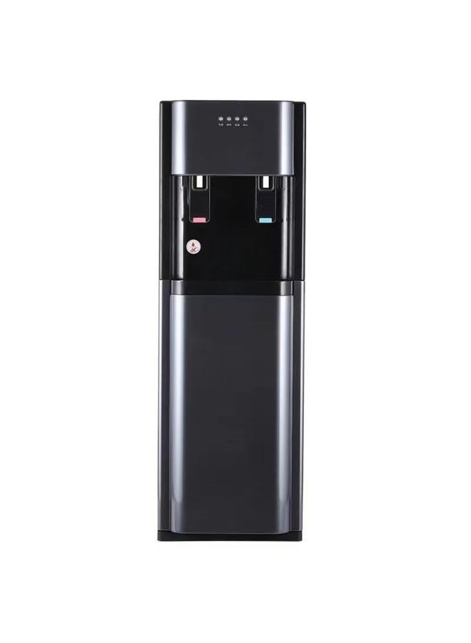 RUIYADA Water Dispenser for 5 gallonBottom-Loading It Features a Boil-Dry Prevention Design Three Temperature Settings, and Durable Stainless Steel Construction Making it Suitable for Home and Office us Gray - Image 1